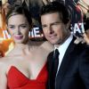 Emily Blunt and Tom Cruise