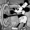 Steamboat Willie starring Mickey Mouse