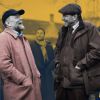Vinnie Jones and Guy Richie on the set of The Gentlemen 2024
