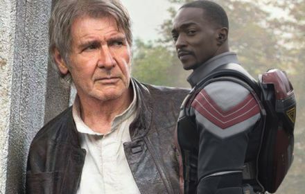 Harrison Ford and Anthony Mackie