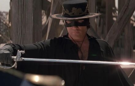 Antonio Banderas in The Mask of Zorro