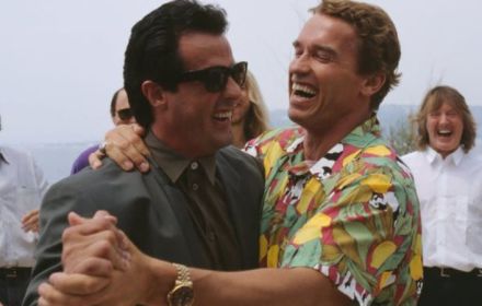 Sylvester Stallone and Arnold Schwarzenegger