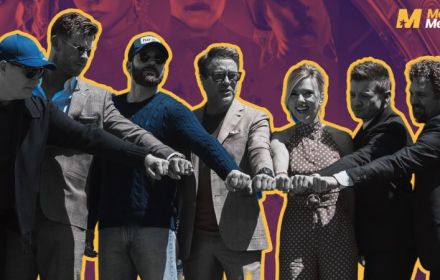 Avengers cast at a premiere