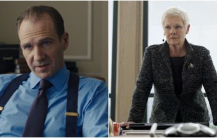 Ralph Fiennes and Judi Dench