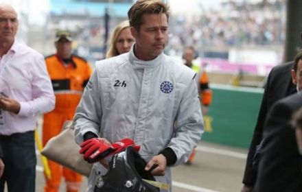 Brad Pitt is a Formula 1 fan