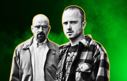 Aaron Paul and Bryan Cranston in Breaking Bad