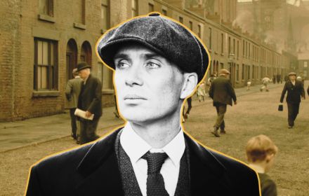 Cillian Murphy as Tommy Shelby in Peaky Blinders