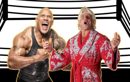 The Rock and Ric Flair