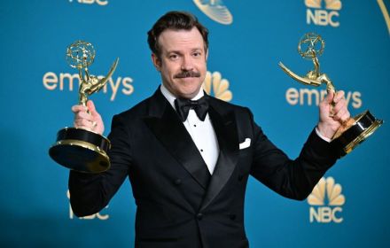 Jason Sudeikis at the 2022 Emmy Awards