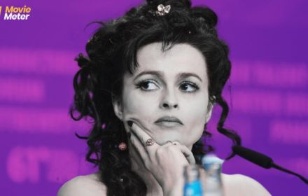 Helena Bonham Carter at a press conference
