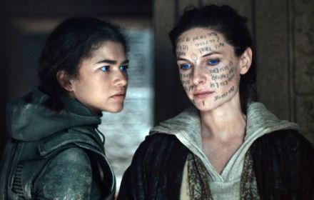 Zendaya and Rebecca Ferguson in Dune: Part Two