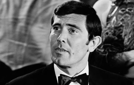 George Lazenby as James Bond