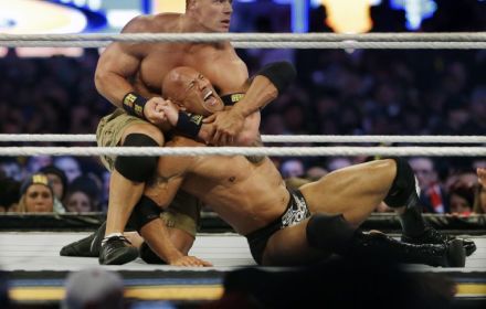 John Cena and The Rock