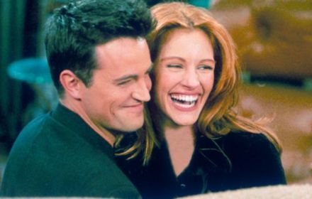 Matthew Perry and Julia Roberts