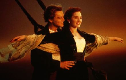 Leonardo DiCaprio and Kate Winslet in Titanic