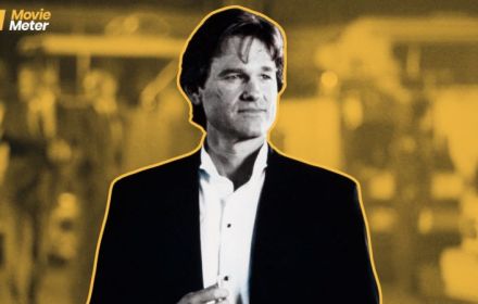 Kurt Russell on a film set