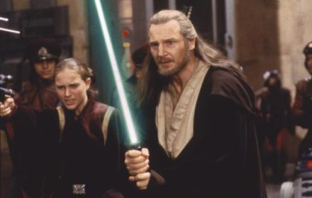 Liam Neeson and Ewan McGregor in The Phantom Menace