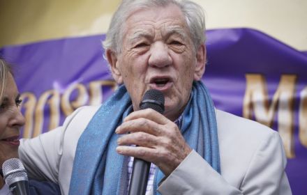 Acclaimed actor Ian McKellen