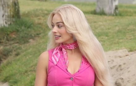 Margot Robbie as Barbie
