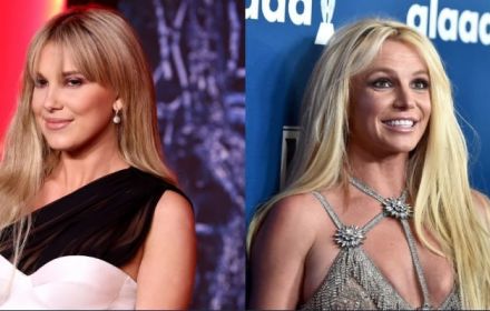 Millie Bobby Brown and Britney Spears