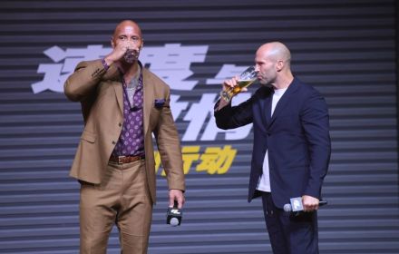 The Rock and Jason Statham