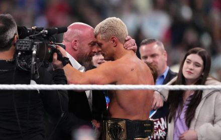 Triple H and Cody Rhodes