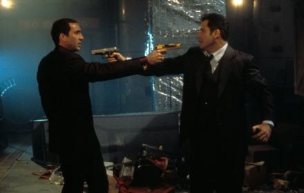 Nicolas Cage and John Travolta in Face/Off