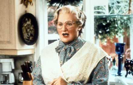 Robin Williams in Mrs Doubtfire