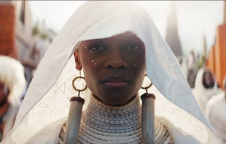 Letitia Wright in Wakanda Forever