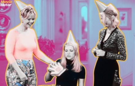 Sabrina the Teenage Witch cast at a table