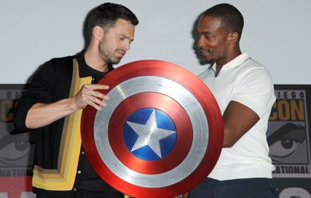 Anthony Mackie and Sebastian Stan