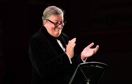 British actor Stephen Fry