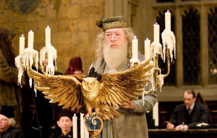 Michael Gambon as Albus Dumbledore