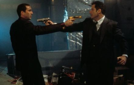 Nicolas Cage and John Travolta in Face/Off