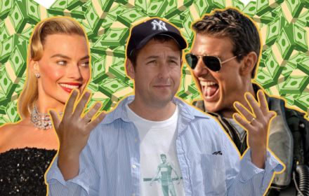 Margot Robbie, Adam Sandler and Tom Cruise