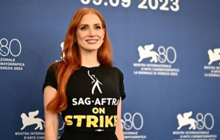 Jessica Chastain in Venice