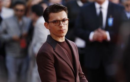 Tom Holland as at the premiere of Spider-Man: Far From Home