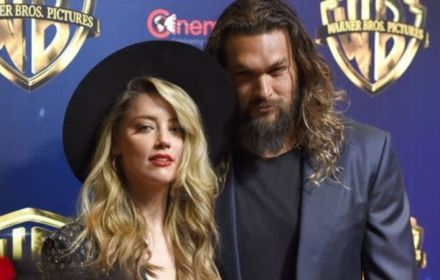 Amber Heard and Jason Momoa