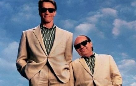 Arnold Schwarzenegger and Danny DeVito