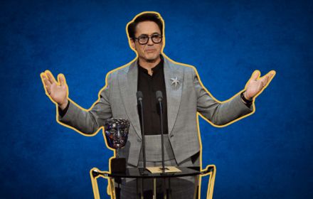 Robert Downey Jr. at the BAFTA awards