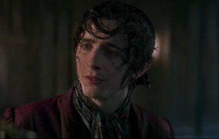 Timothee Chalamet as Willy Wonka