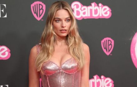 Margot Robbie at the Barbie premiere