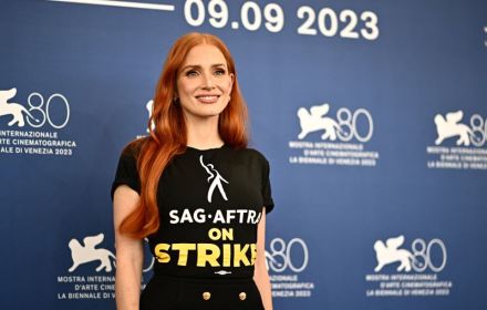 Jessica Chastain in Venice