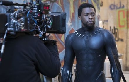 Chadwick Boseman as Black Panther