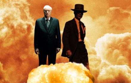 Michael Caine in Oppenheimer