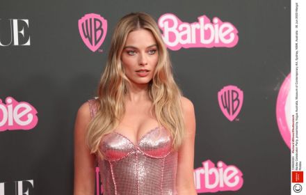 Margot Robbie at the Barbie premiere