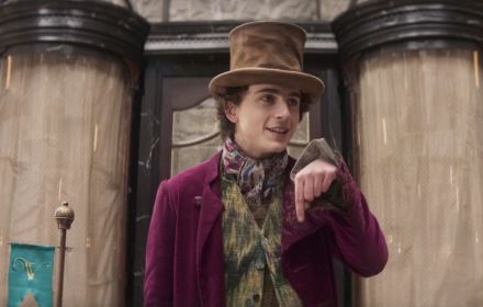Timothee Chalamet as Willy Wonka