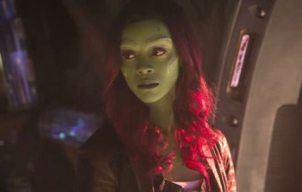 Zoe Saldana as Gamora